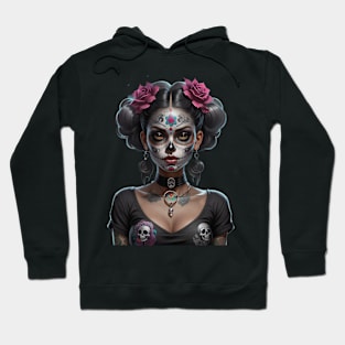 Catrina Dia De Los Muertos Hoodie